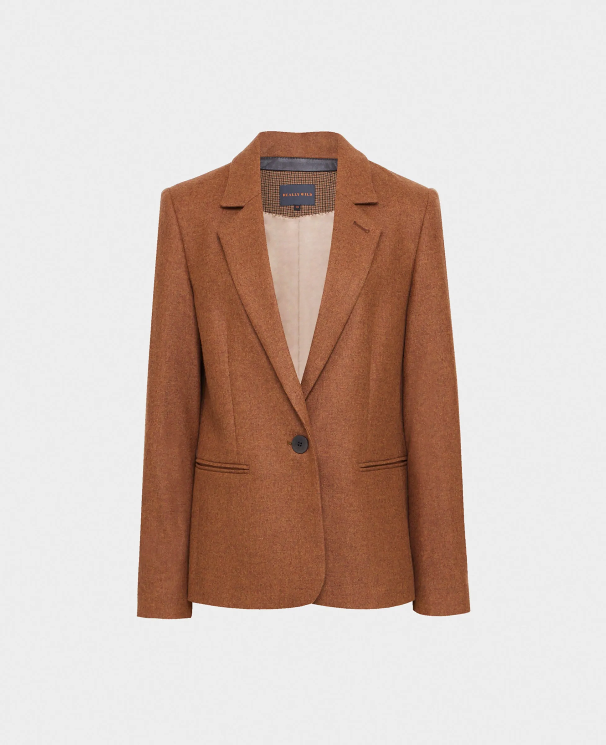 Cashmere Blend Carlton Tweed Jacket