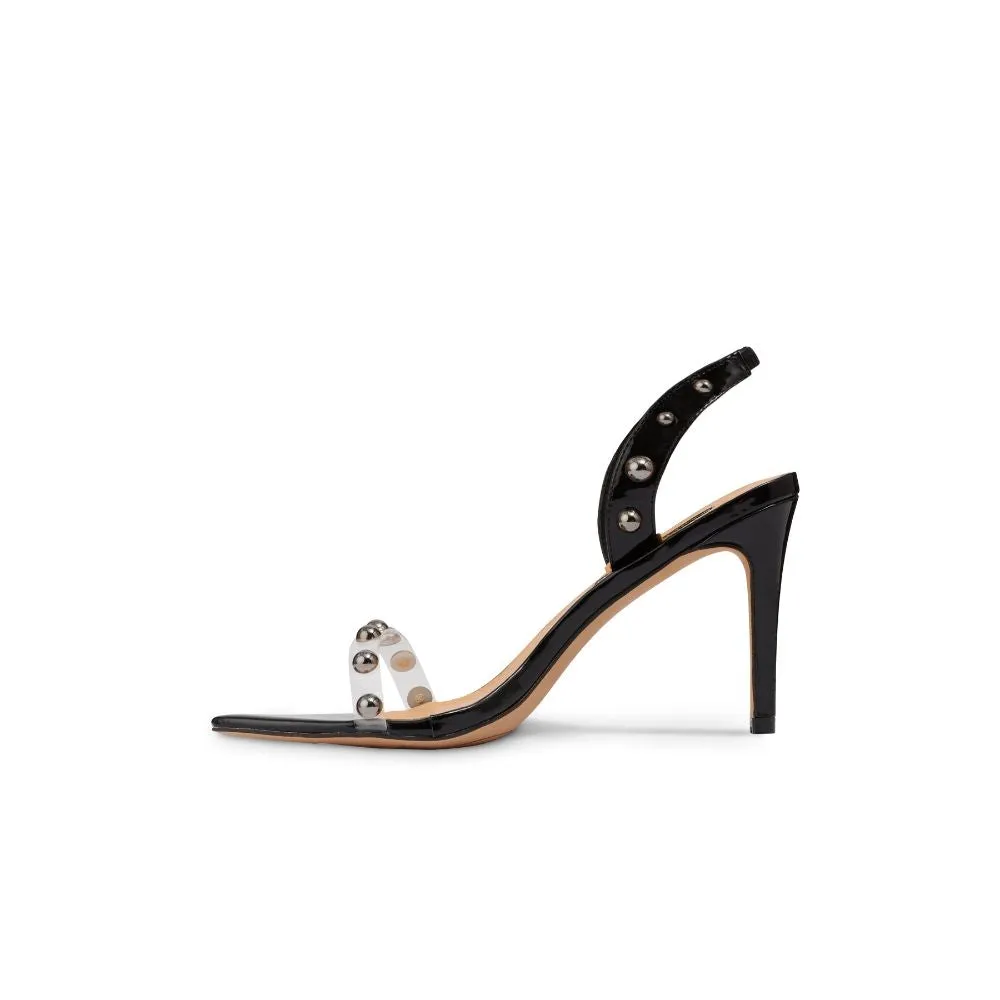 Claudia Sandal Black Patent