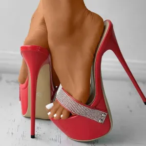 Crystal Stiletto Heels