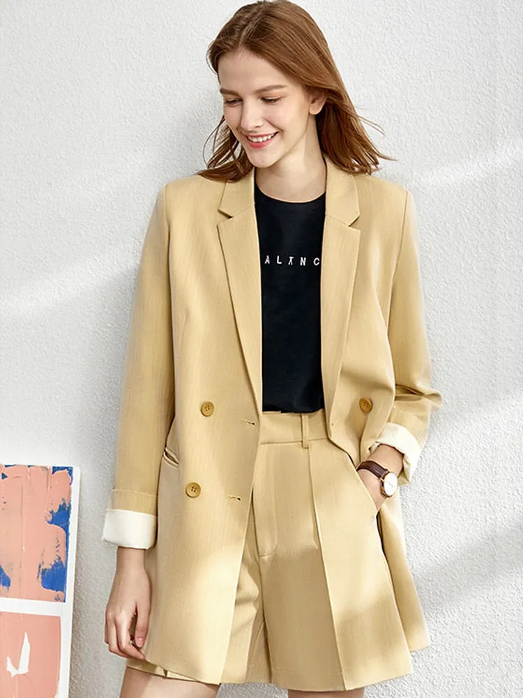 Elegant Office Wear Blazer Set for Women