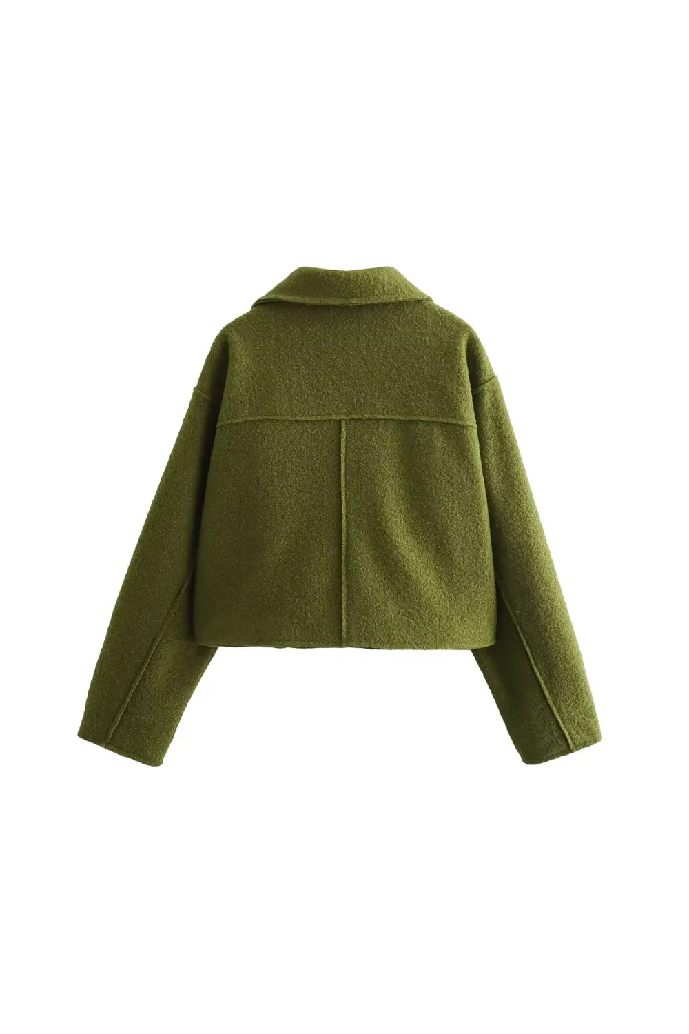 'Ethel' Zip-up Textured Short Jacket (3 Colors)