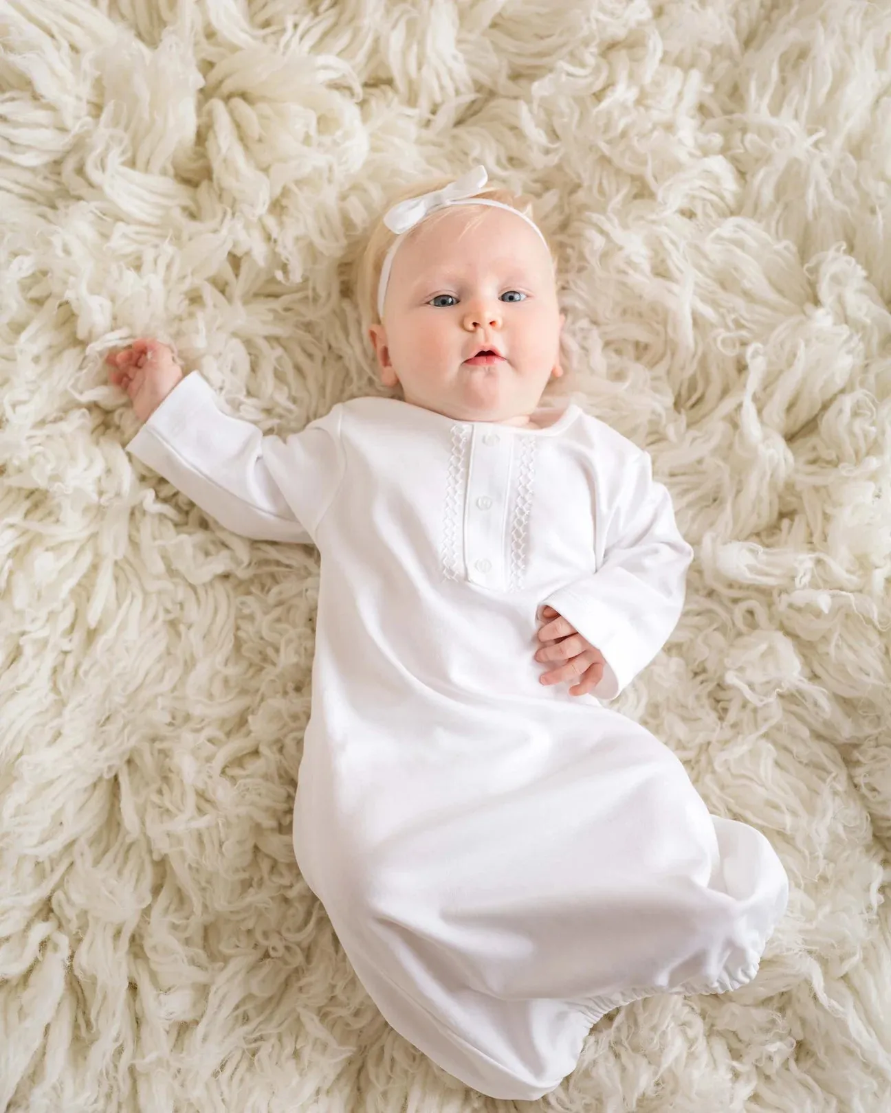 Layette Gown (white)