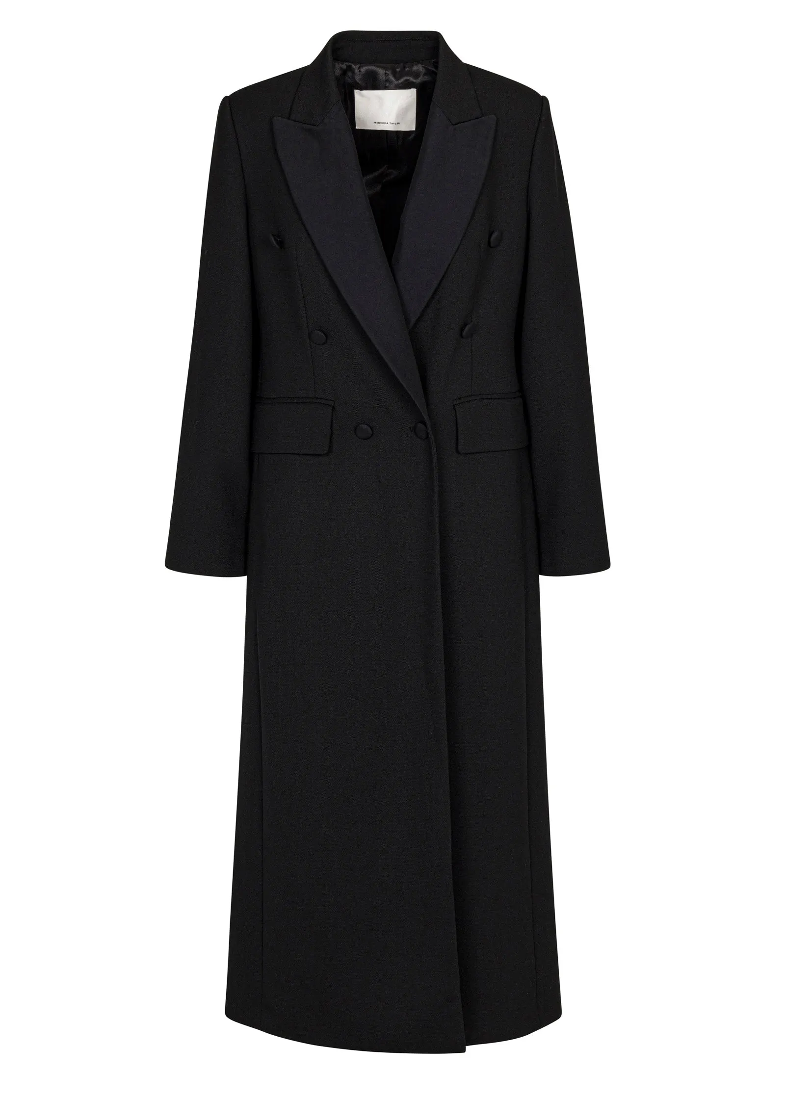 Refined Suiting Crombie Coat