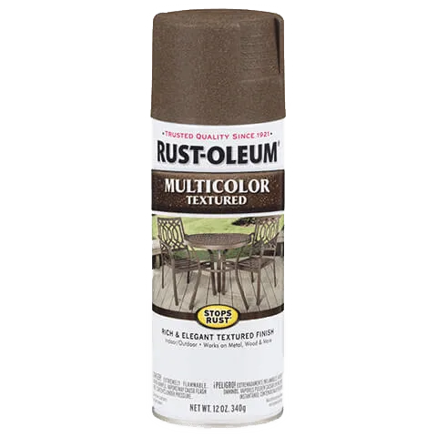 Rust-Oleum® Stops Rust® MultiColor Textured Spray Paint Autumn Brown