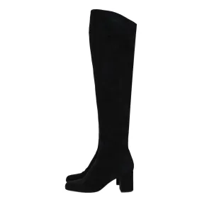 Saint Laurent Over-The-Knee Suede Boots. Size 37