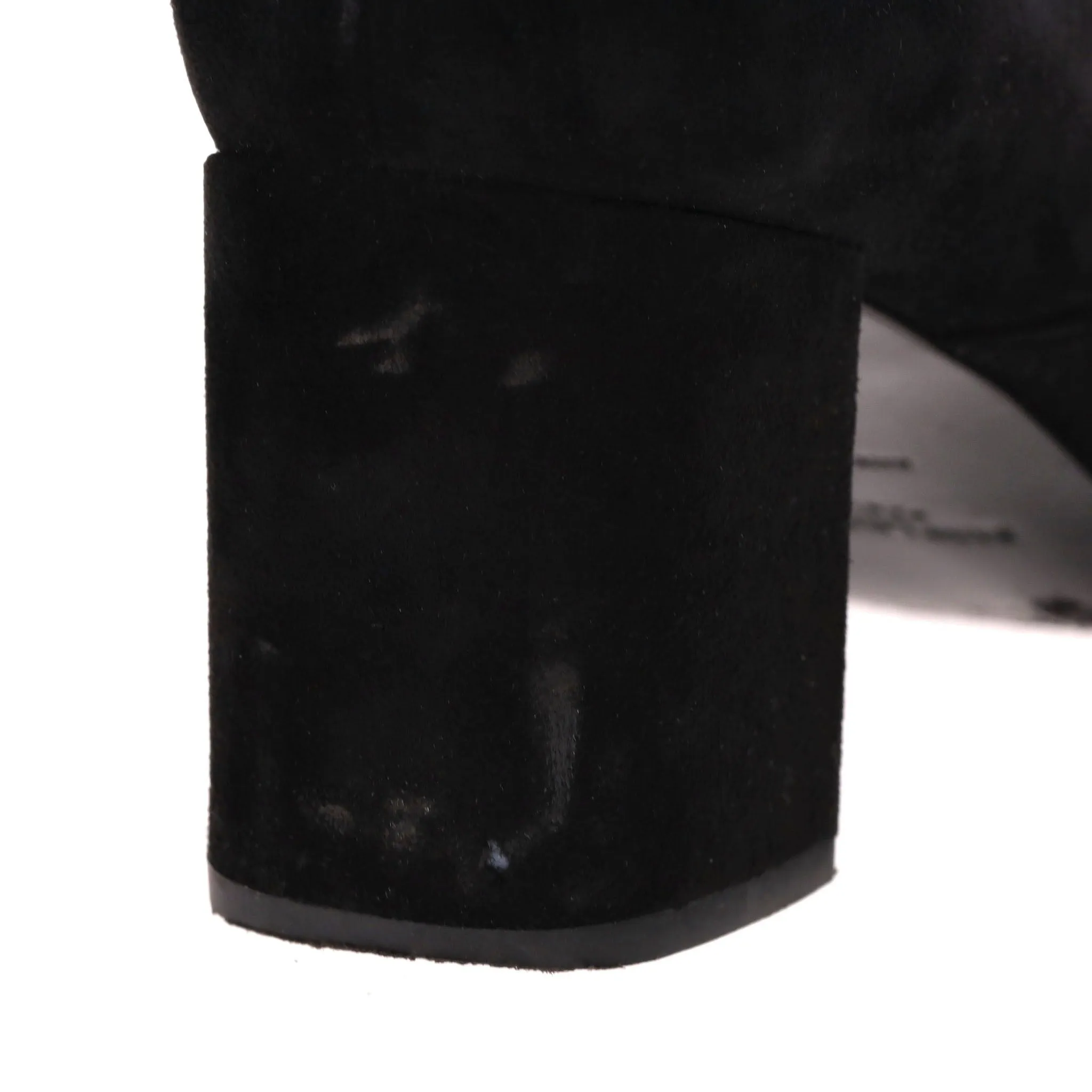 Saint Laurent Over-The-Knee Suede Boots. Size 37