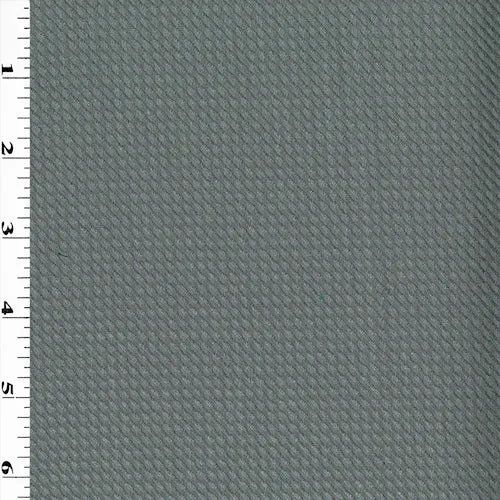 Sterling Silver Wool Blend Woven Twill Suiting Fabric