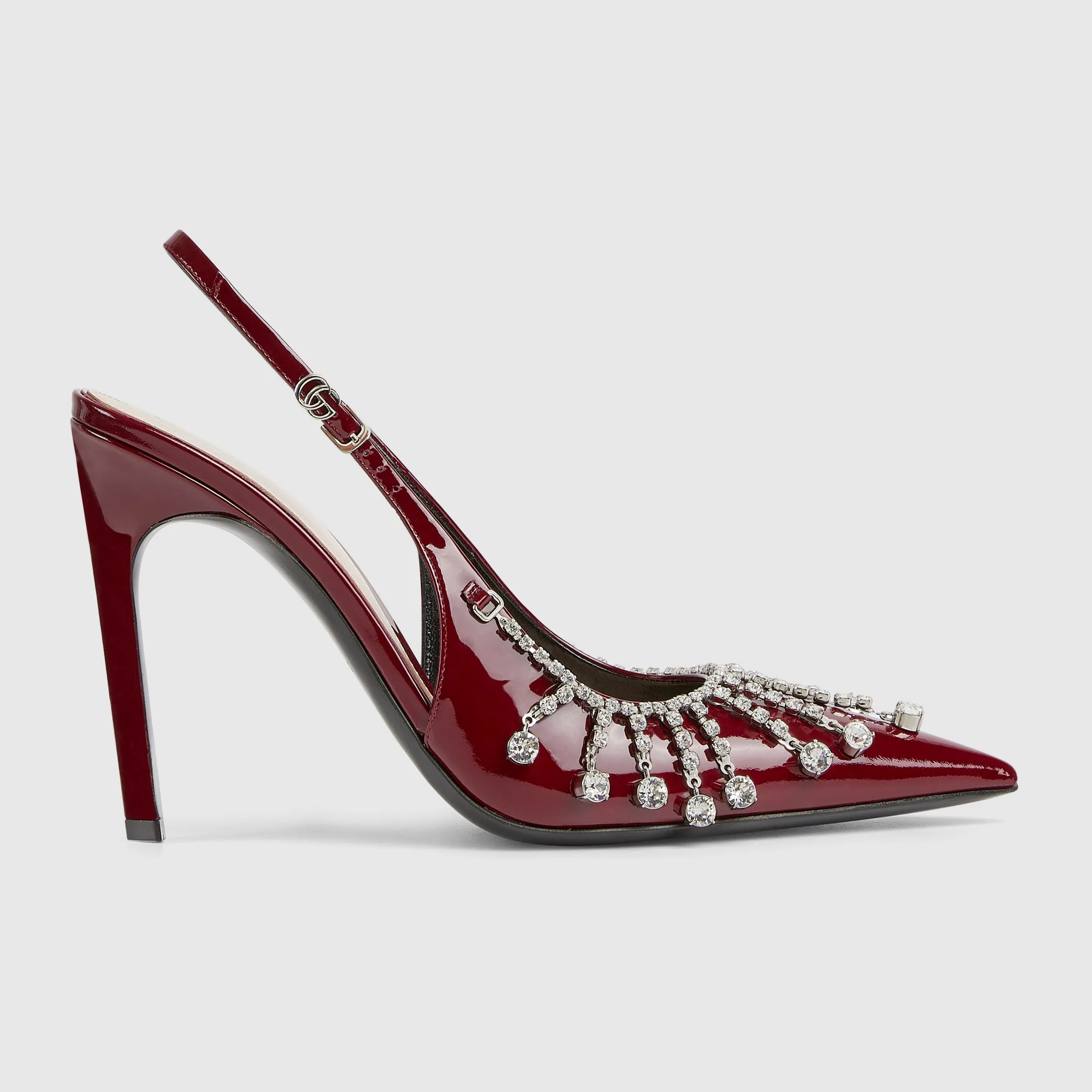 Women's Pump With Crystal Chain